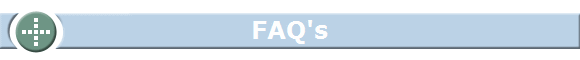 FAQ's